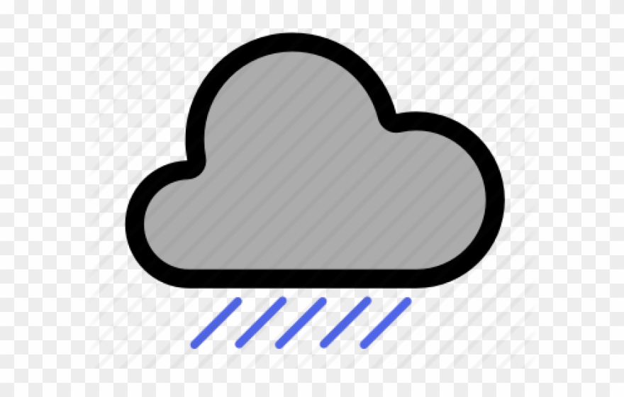 Clouds Clipart Light Grey - Heart - Png Download