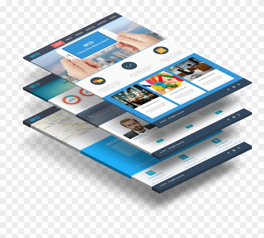 Web Design Png Transparent Images - Whitelabel Webdesign Clipart