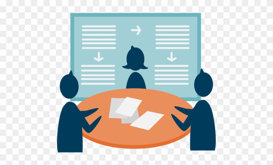 Final Meeting At Cas Clipart