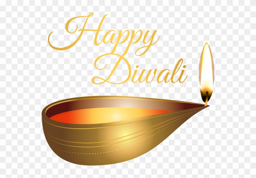0, - Happy Diwali Text Png Clipart