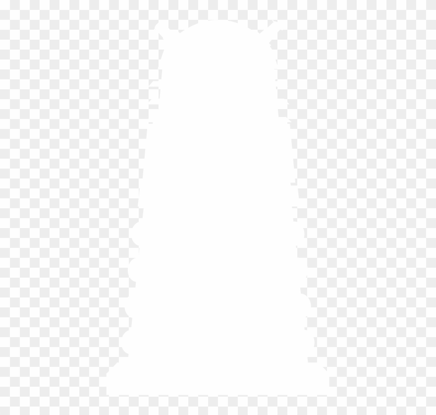 1963 2005 - White Dalek Outline Clipart