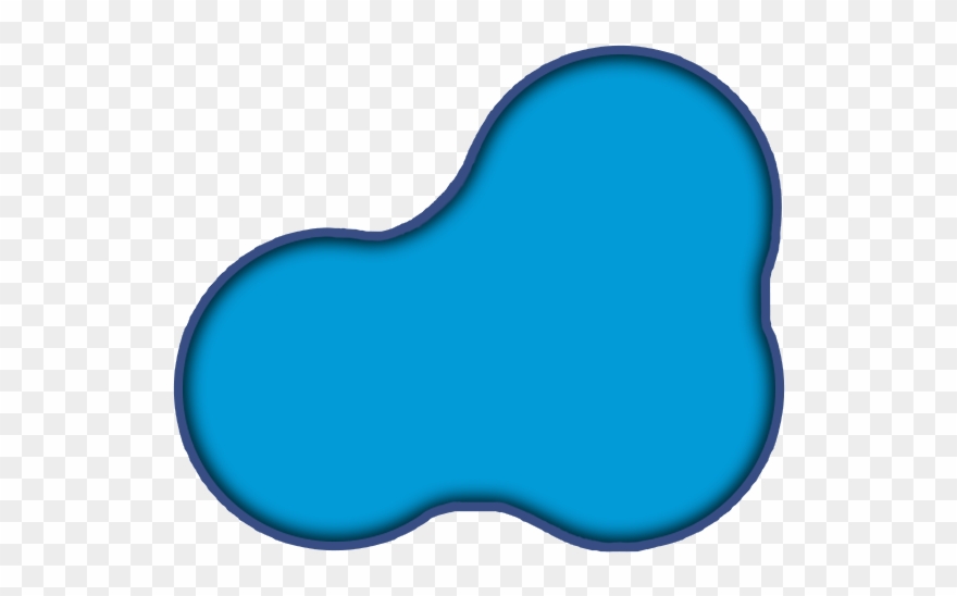 Lagoon Pool - Heart Clipart