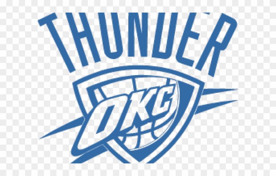 Oklahoma City Thunder Clipart Transparent - Oklahoma City Thunder Logo Svg - Png Download