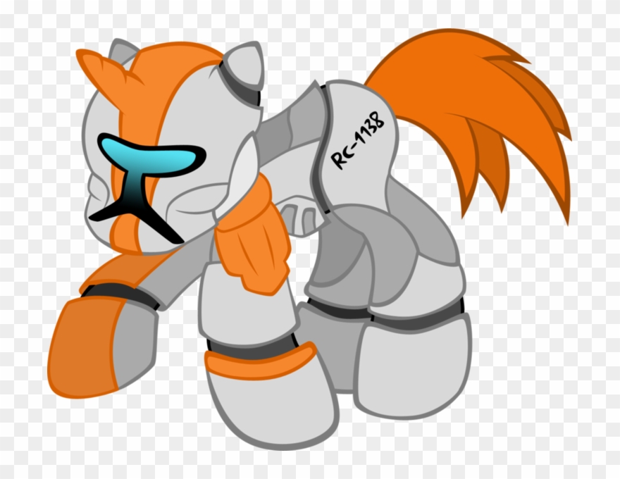 Kannatc, Boss, Clone Trooper, Delta-38, Ponified, Republic - Star Wars Rc 1138 Clipart