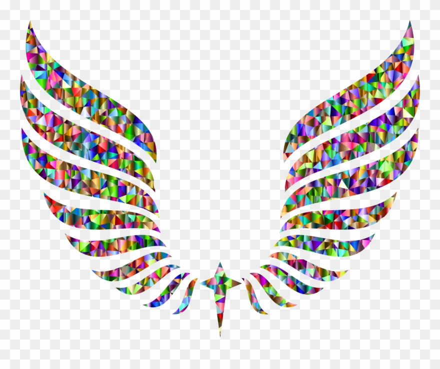 This Free Icons Png Design Of Chromatic Triangular Clipart