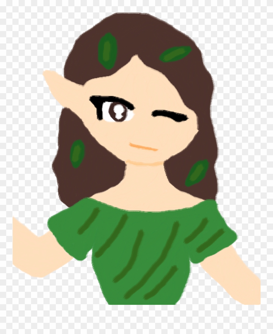 Wood Elf - Cartoon Clipart