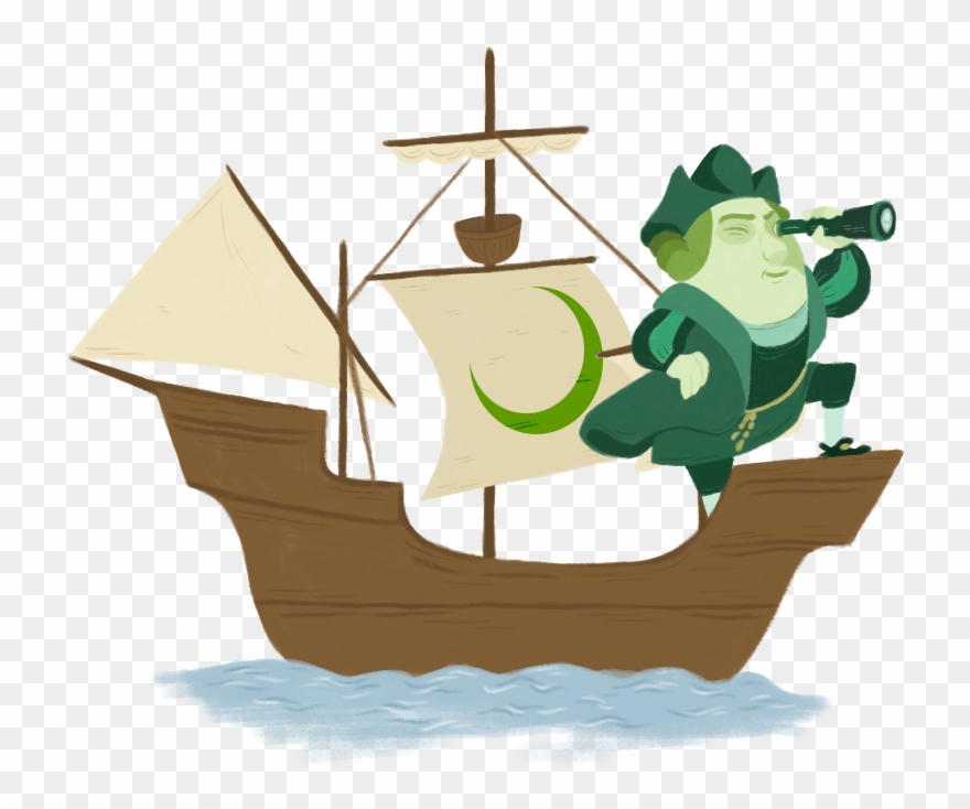 The Travels Of "christophe Côlon" - Sail Clipart