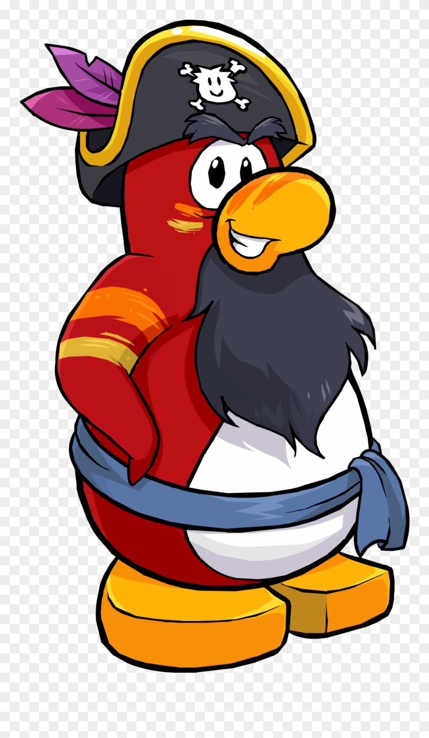 Santa Hat Clipart Club Penguin - Disney Canada Inc. - Png Download