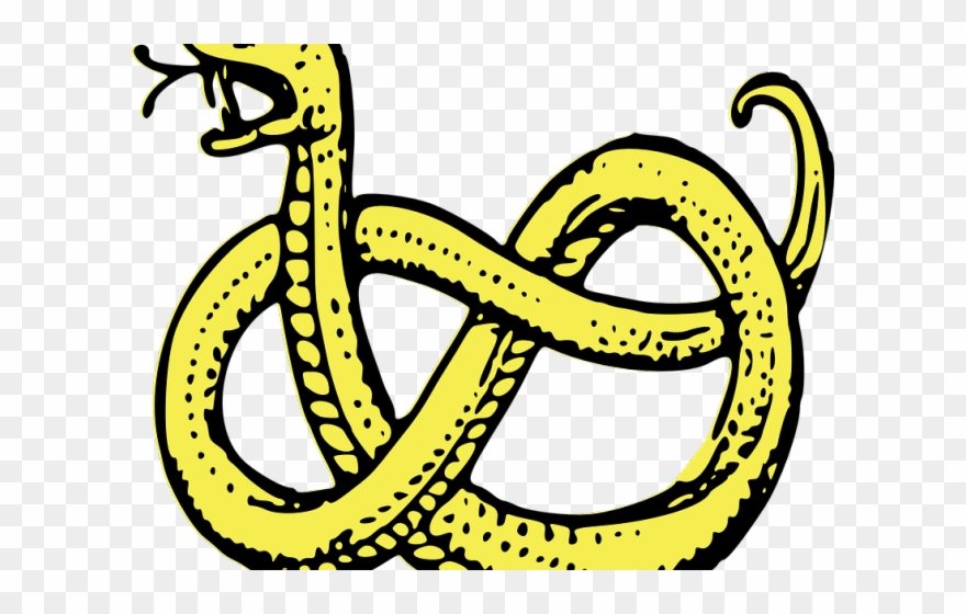 Garter Snake Clipart Transparent Background - Coat Of Arms Snake Symbols - Png Download