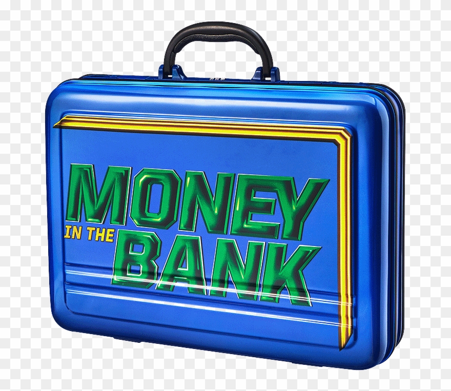 0 Mitb Briefcase Smackdown01 - Money In The Bank Briefcase Blue Clipart