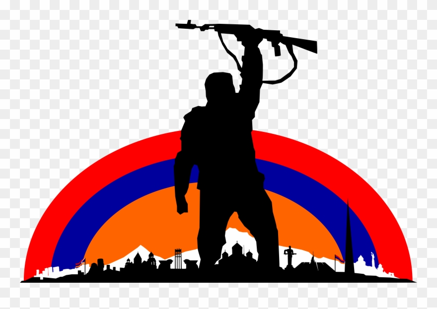 A New Version Of The Popular Patriotic Armenian Stance - Armenian Png Clipart