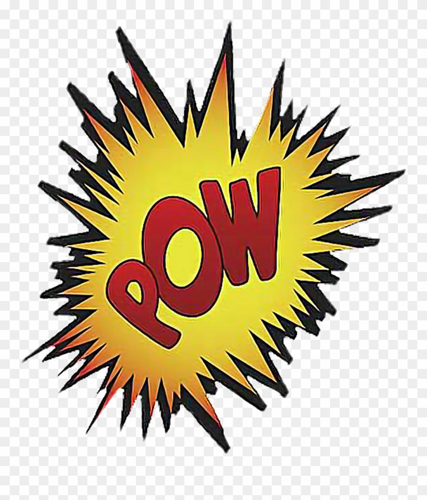 Batman Sticker - Pow Clipart