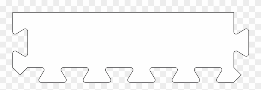 Softtiles Borders For 5/8" Thick Mats - James Perse Clipart