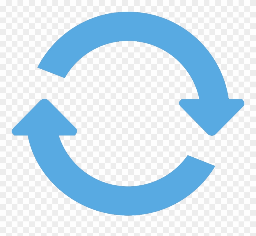 Featuring Steel Embedded On Both Sides Of The Edge, - Double Arrow Circle Icon Clipart