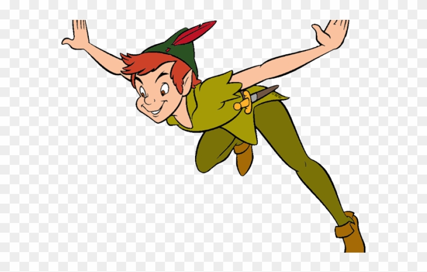 Flight Clipart Disney - Peter Pan No Background - Png Download