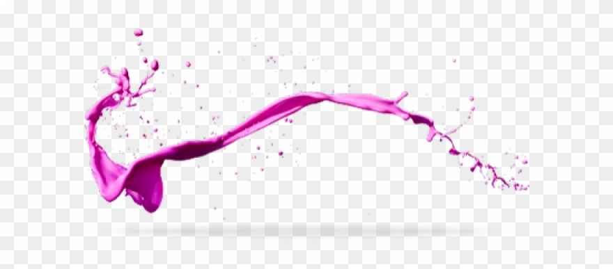 Splatter Clipart Purple Paint - Watches That Play Music - Png Download