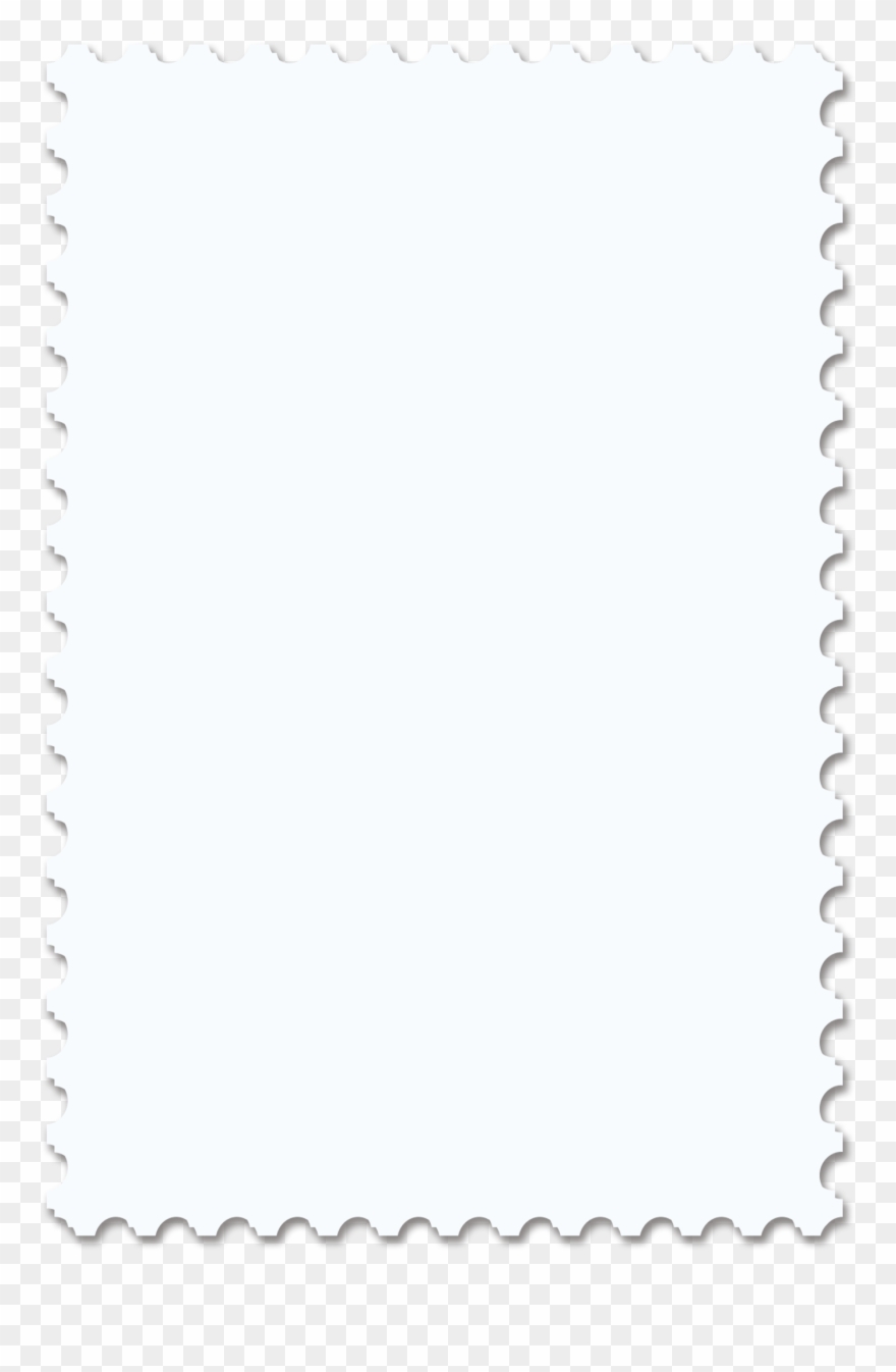 And Picture Text Frame Stamps Paper Black Clipart - Royal Mail Wax Stamp - Png Download