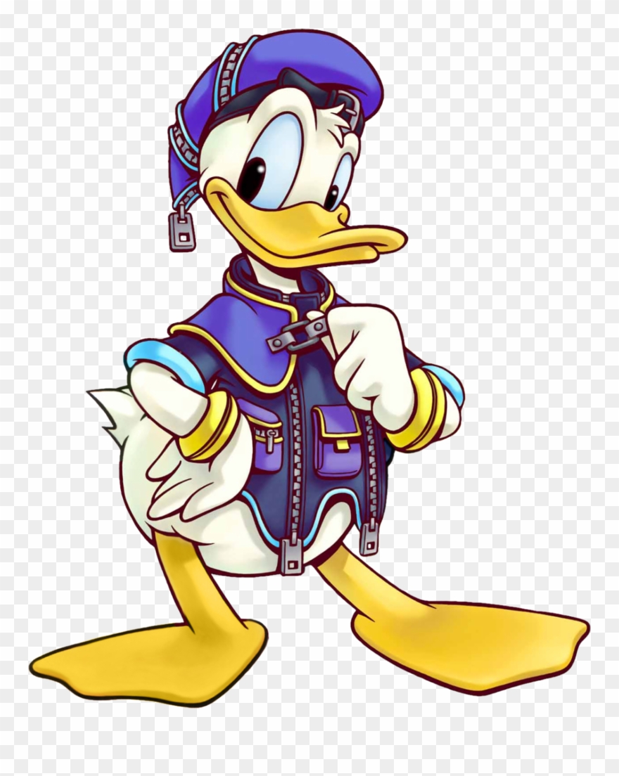 Ducks Clipart Hook A Duck - Kingdom Hearts Donald - Png Download