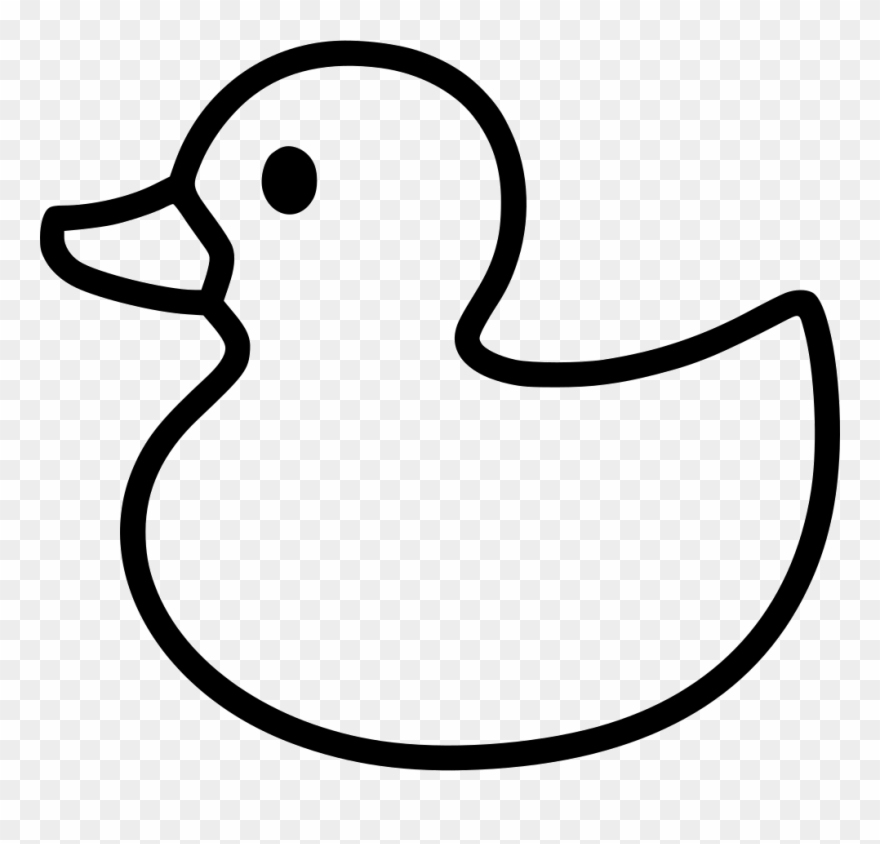 Water Clip Art Illustrations Clipart Guide - Rubber Duck For Coloring - Png Download