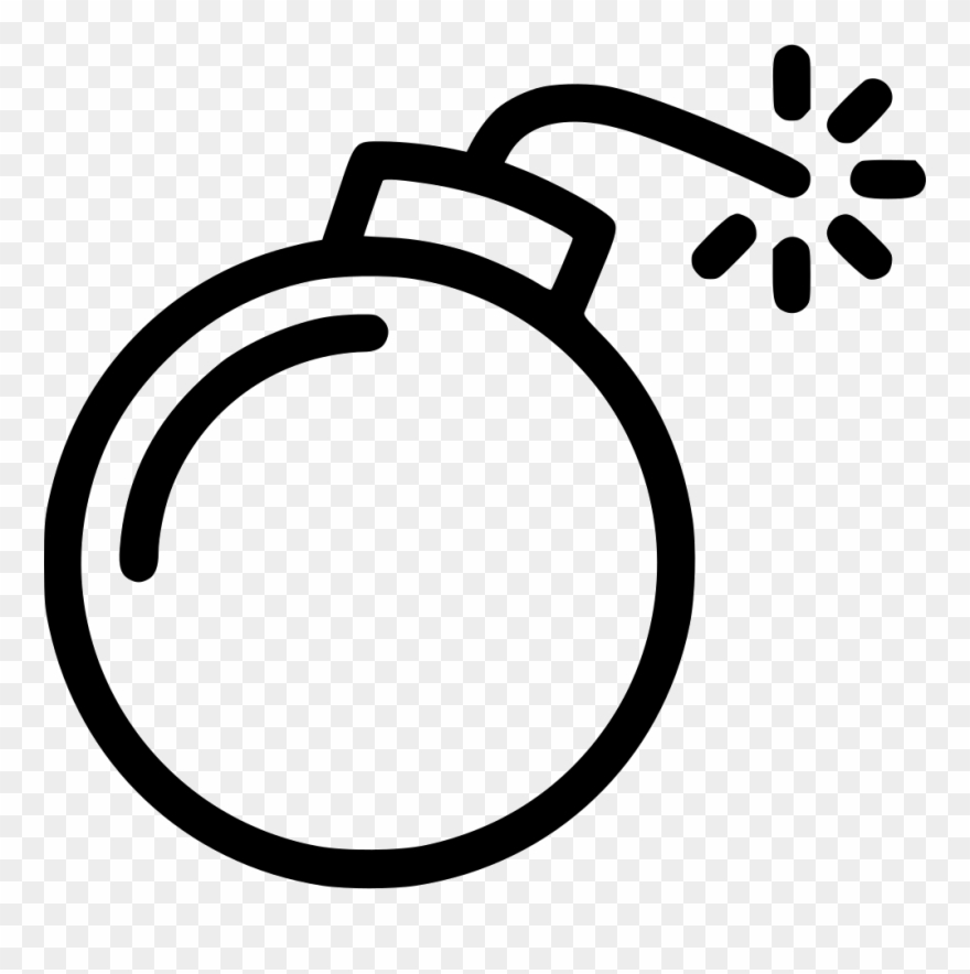 Png File Svg - Bomb Icon Png Clipart