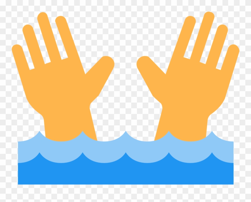 Dangerous Current Icon - Drowning Clipart Png Transparent Png