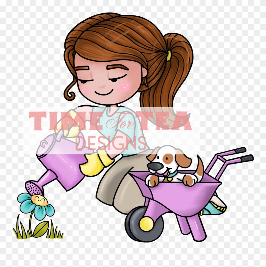Load Image Into Gallery Viewer, Gardening Emily &amp Clipart