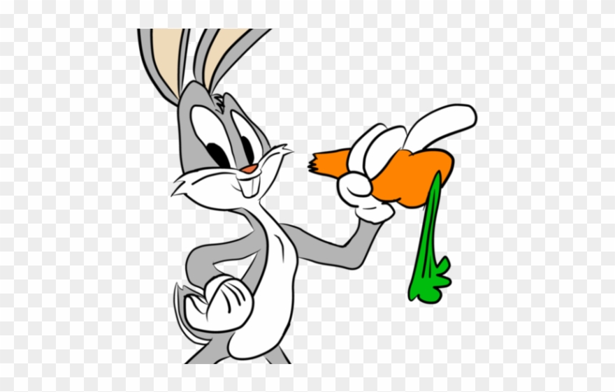 Carrot Clipart Bugs Bunny - Cartoon - Png Download