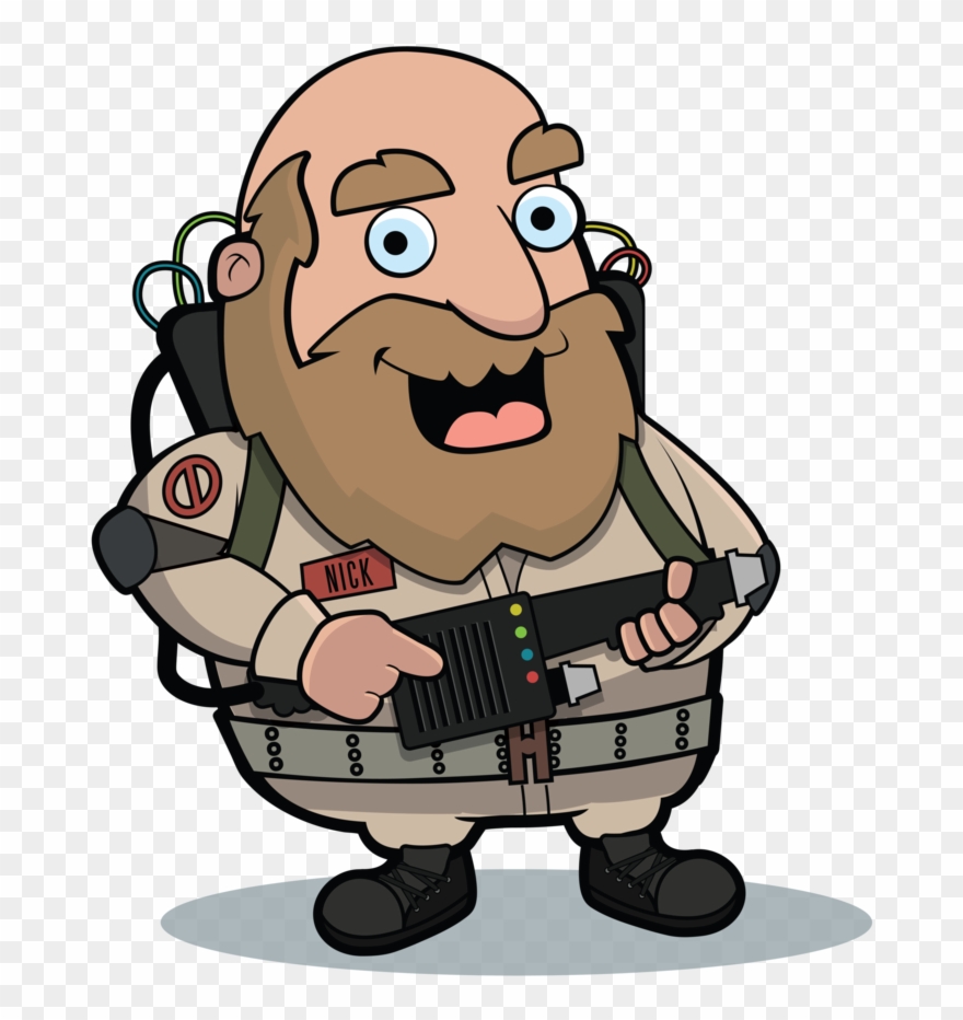 Ghostbuster-04 - Cartoon Clipart