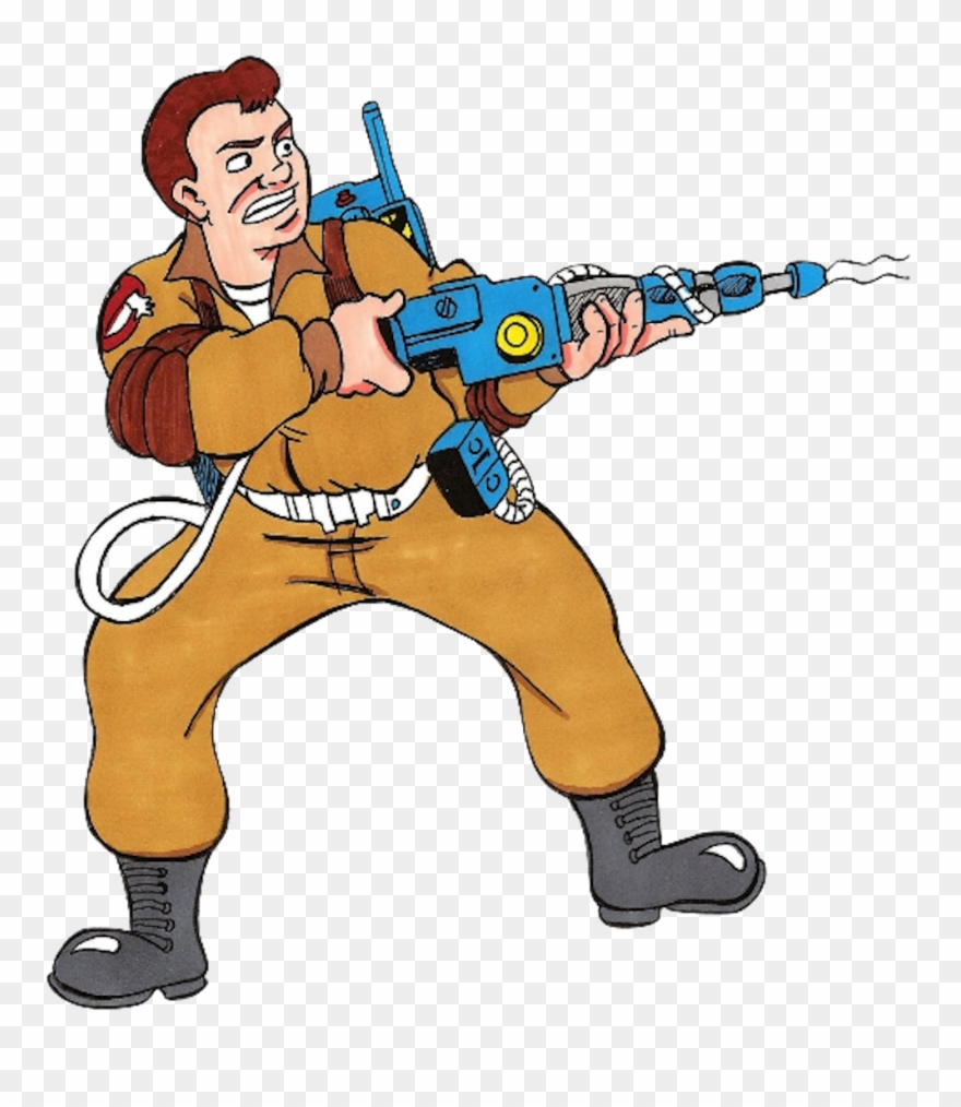 Raymond "ray" Stantz, Phd Is A Fictional Character - Cartoon Ray Ghostbusters Clipart