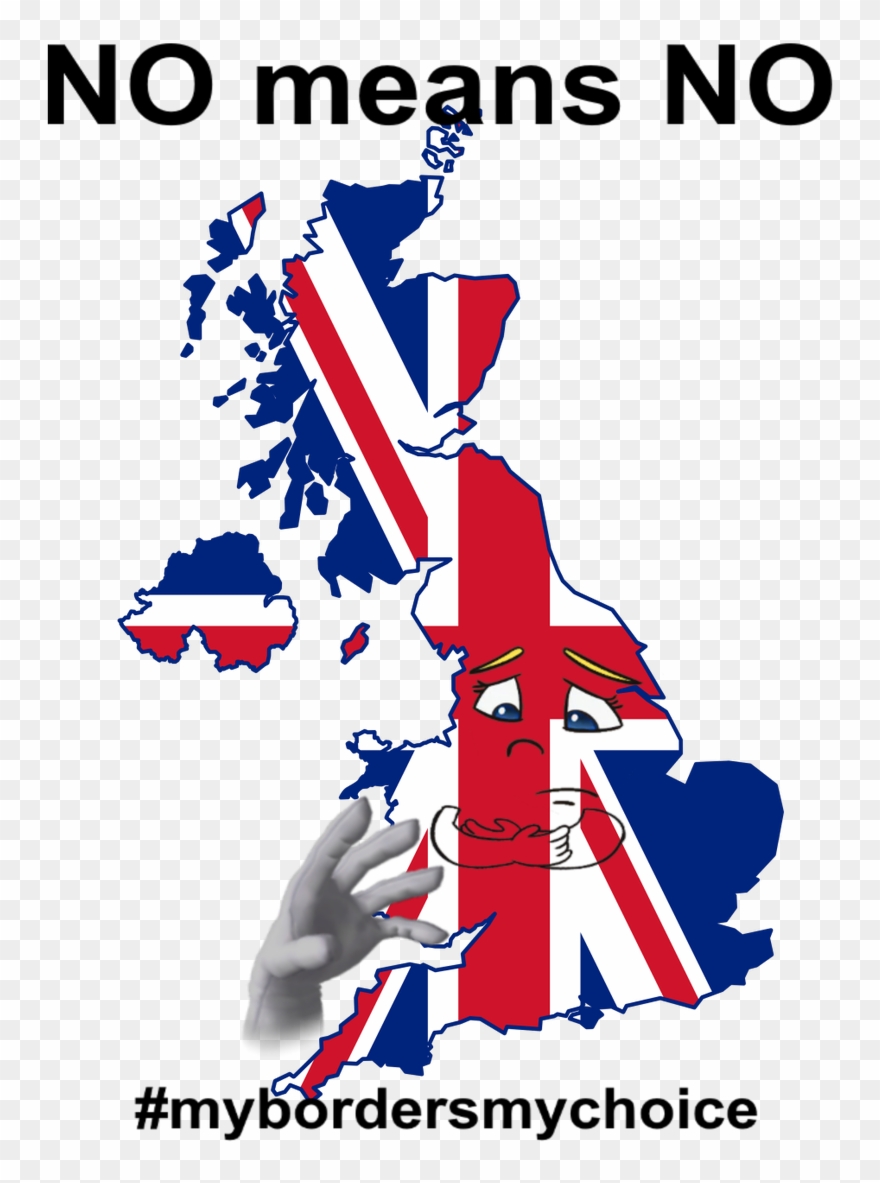 Speech Laws That Don't Allow People To Speak The Truth - United Kingdom Map Svg Clipart