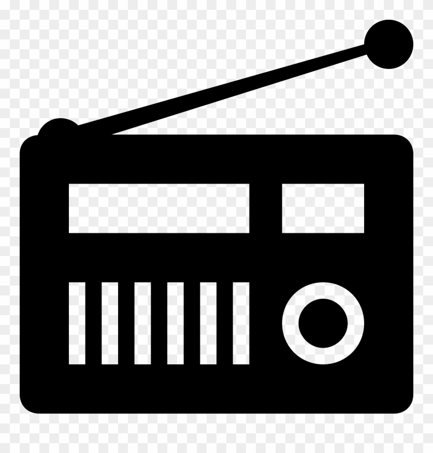Commercial Radio Icon - Iconos De Radio Png Clipart