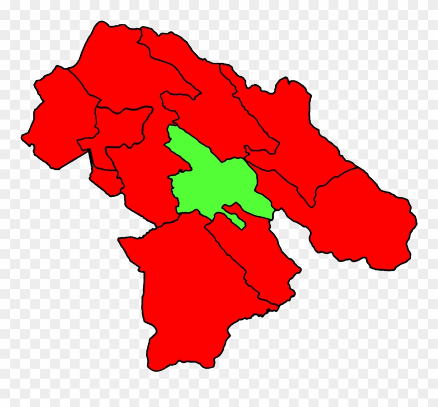 نقشه استان کهگیلویه و بویراحمد Clipart