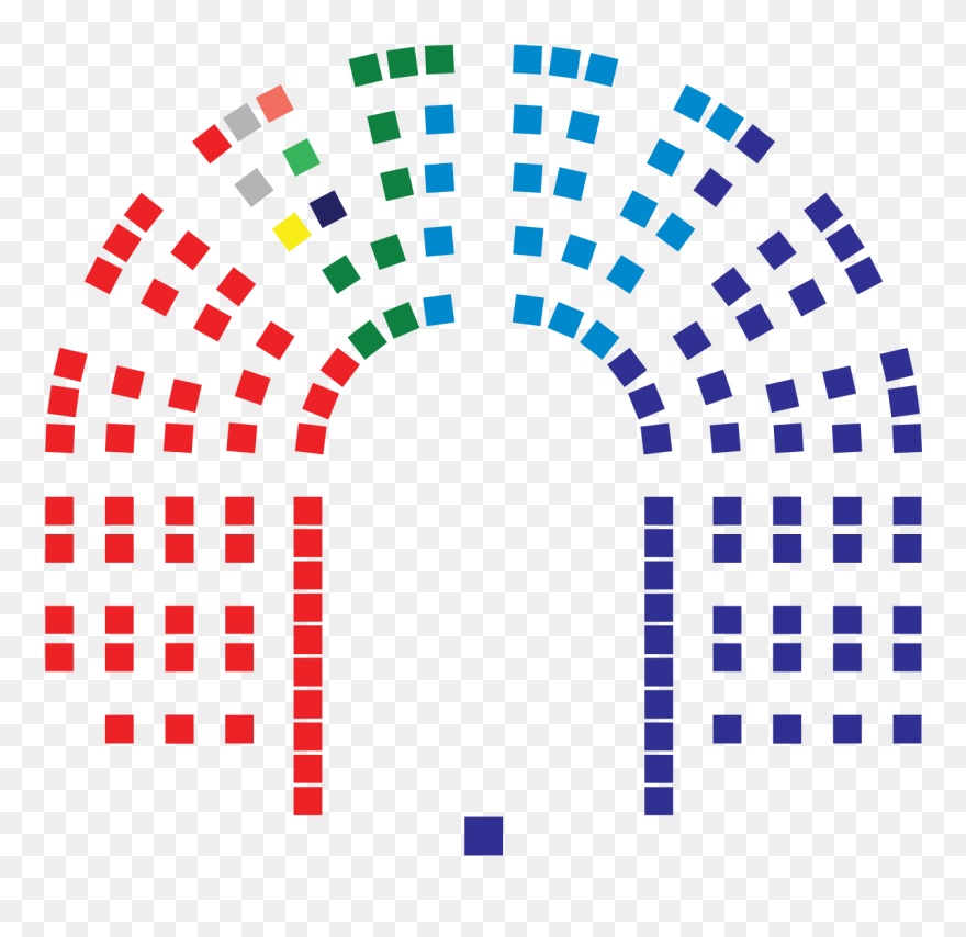 Australian House Of Representatives Layout Chart Clipart