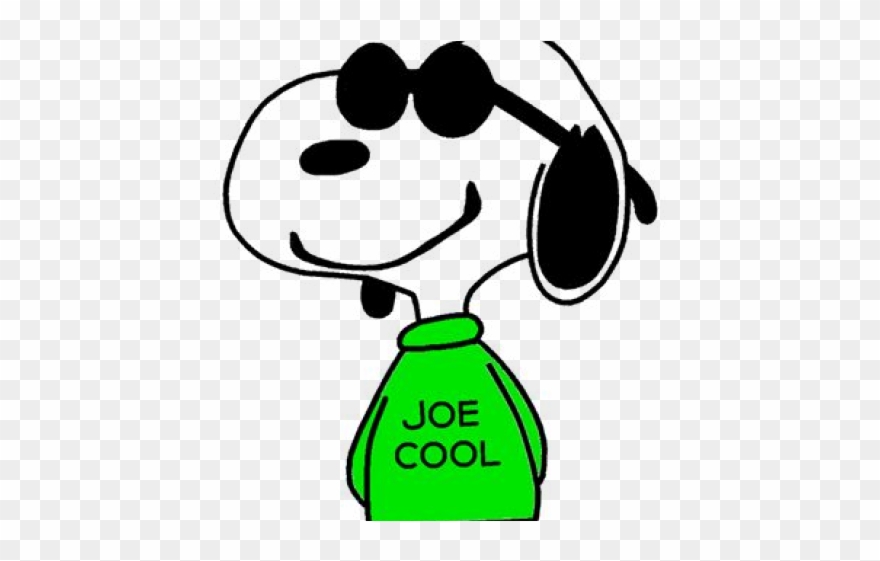Snoopy Clipart Joe Cool - Snoopy - Png Download
