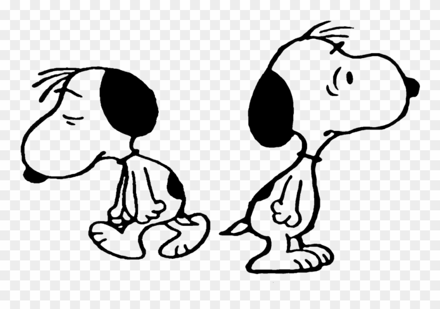 Sad Clipart Snoopy - Sad Snoopy - Png Download