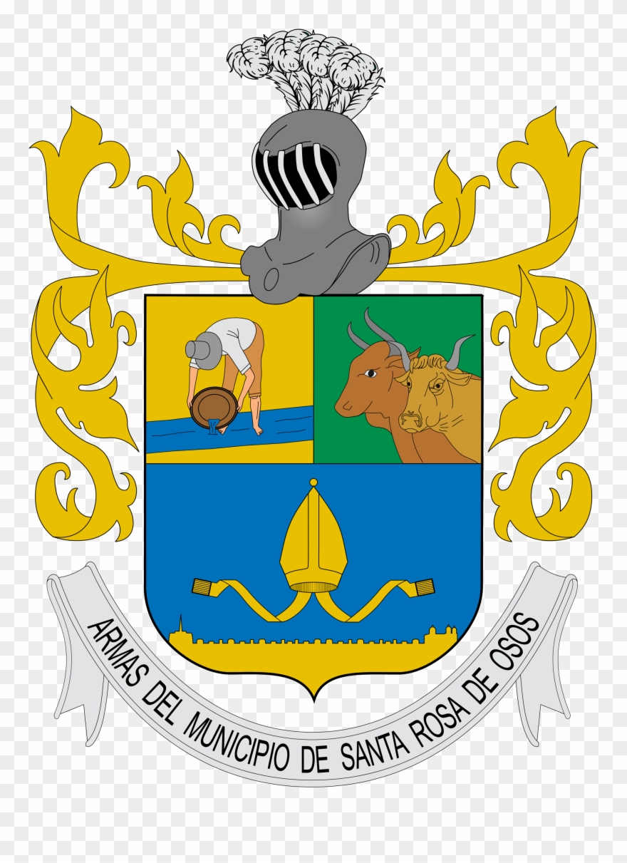 Open - Escudo Municipio De Santa Rosa De Osos Clipart