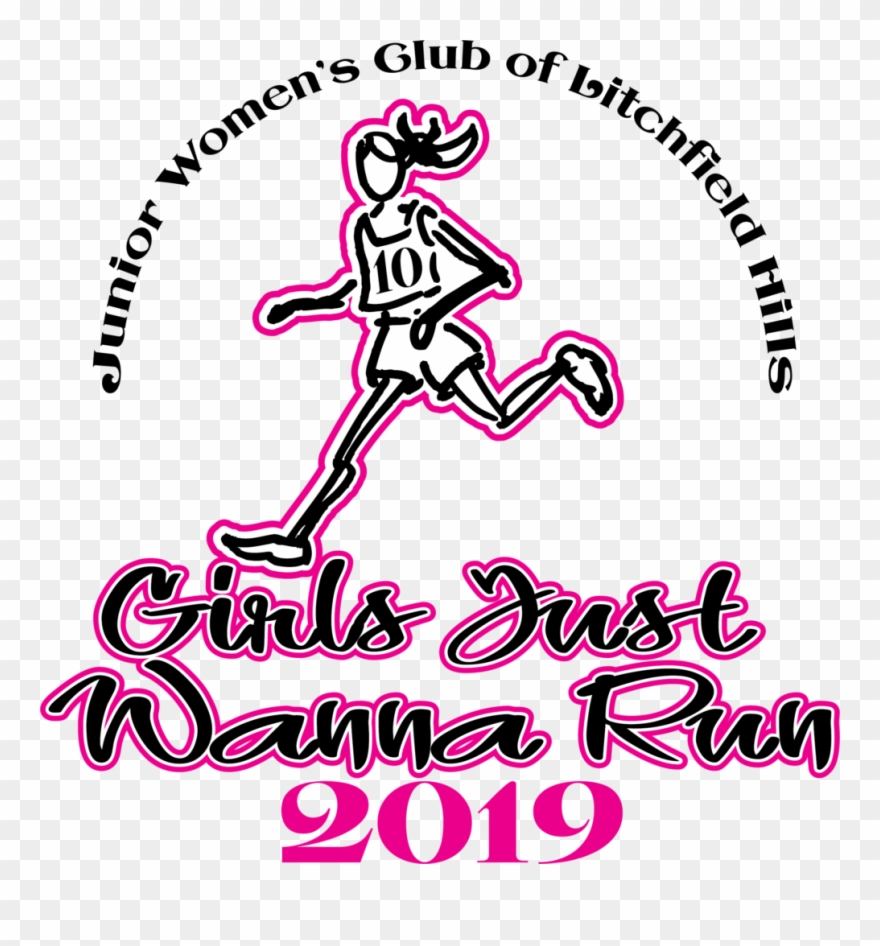 Girls Just Wanna Run 10th Annual 5k - Girls Just Wanna Run Clipart