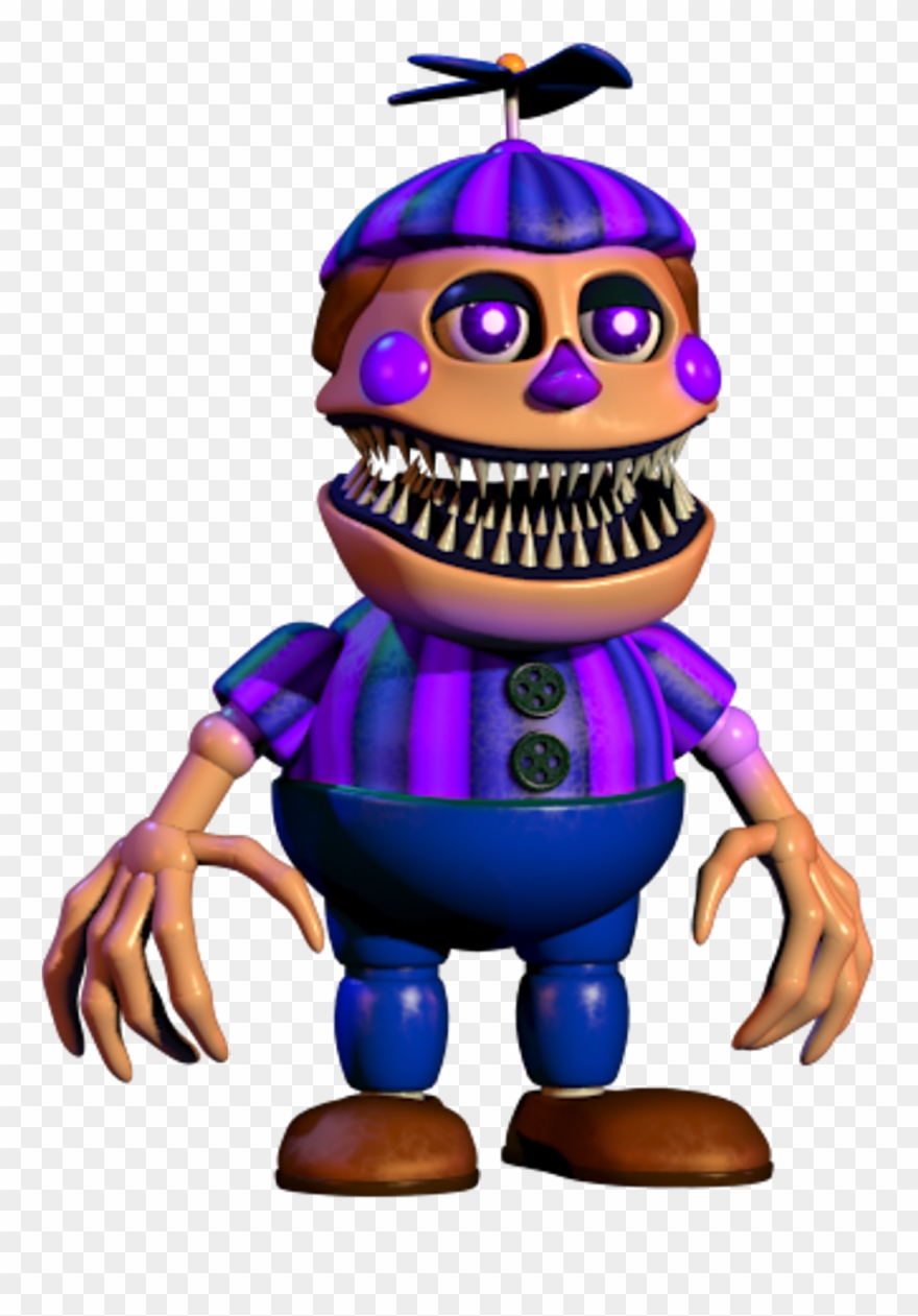 Fnaf Image - Five Nights At Freddy's Nightmare Jj Clipart