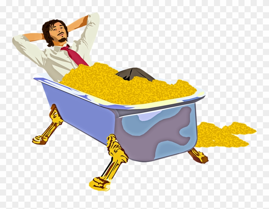 Millionaire Cartoon Transparent Clipart