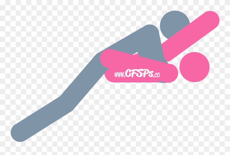 An Illustration Of The Otto Man Sex Position Clipart