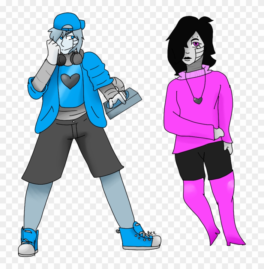 Banner Transparent Library Mettaton Drawing Underswap - Underswap Napstabot And Mettaton Clipart