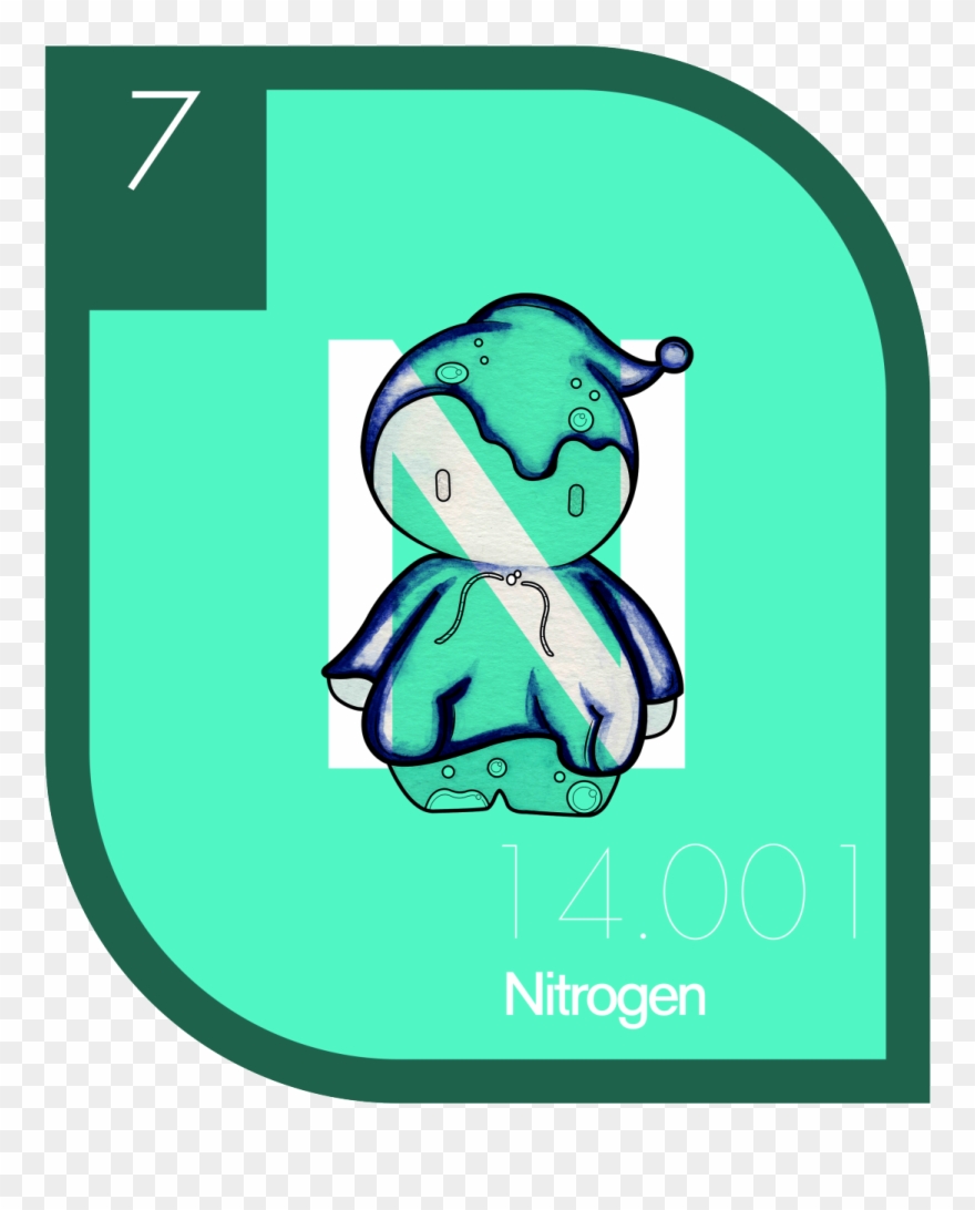 Nitrogen Liquid Nitrogen Periodic Table Periodic Table - Amerisourcebergen Clipart