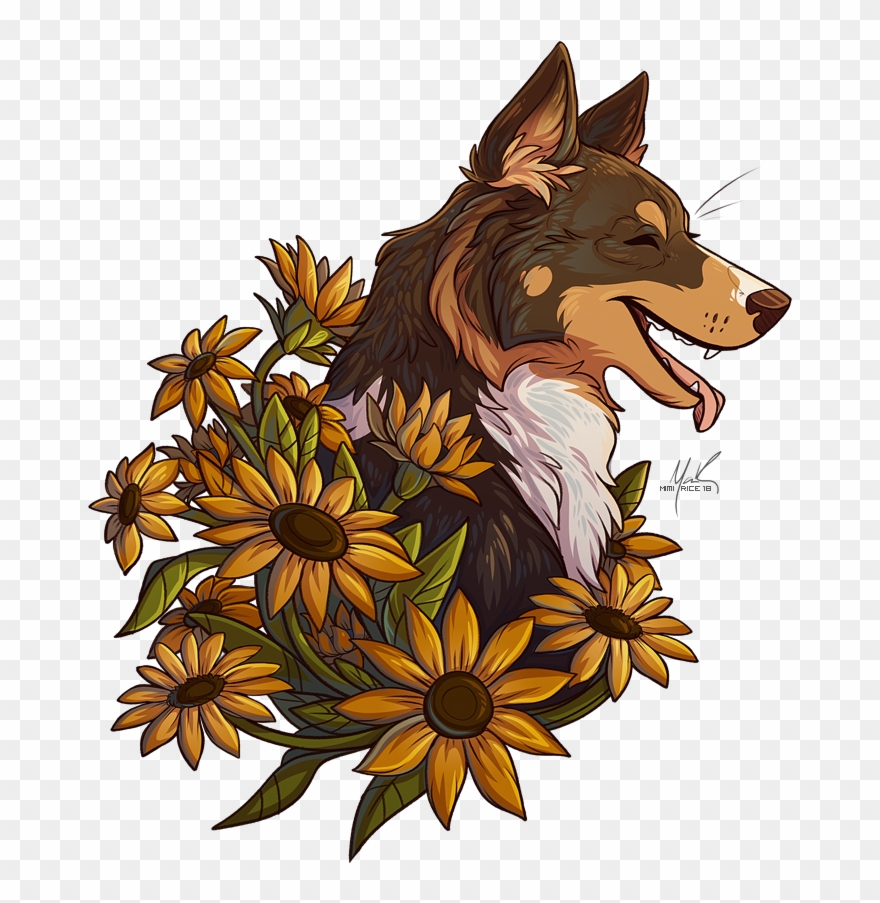 A Gift Portrait Of My Zany Dog, Bron - Shetland Sheepdog Clipart