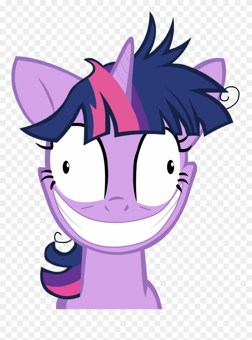 Psycho Png - Twilight Sparkle Crazy Clipart