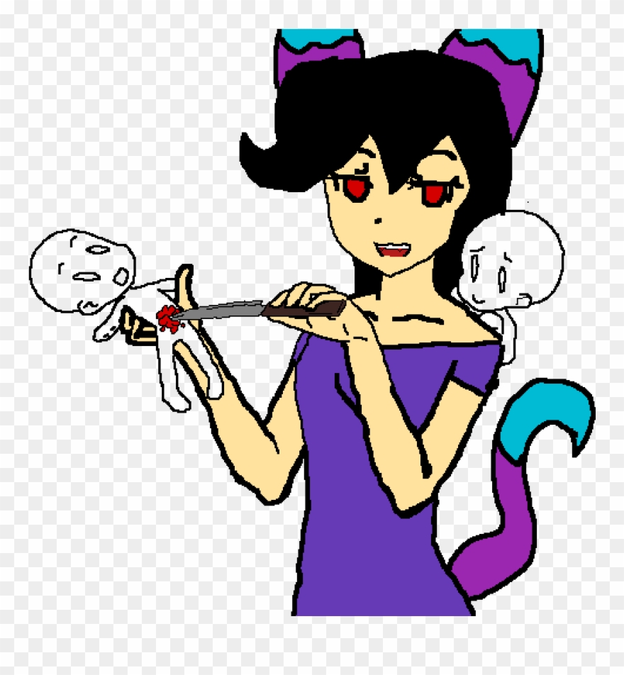 Psycho Collab - Cartoon Clipart