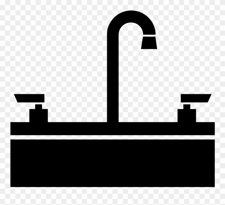 Kitchen - Kitchen Sink Icon Clipart