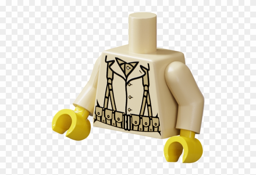 Wwii Us Rifleman Torso - Lego German Soldiers Ww1 Clipart