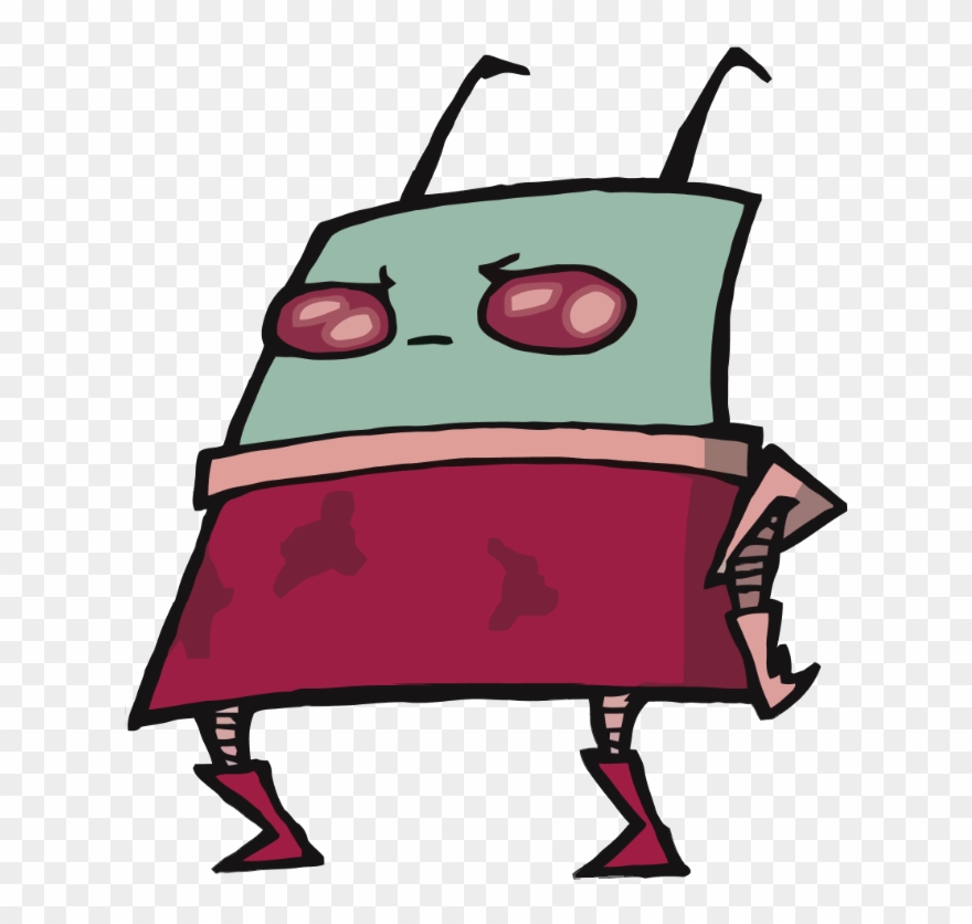 Invader Skoodge - Invader Zim Invader Skoodge Clipart
