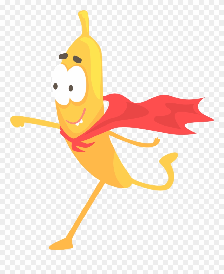 You Get Access To Our Brilliant Patreon Feed - Banana Superhero Clipart