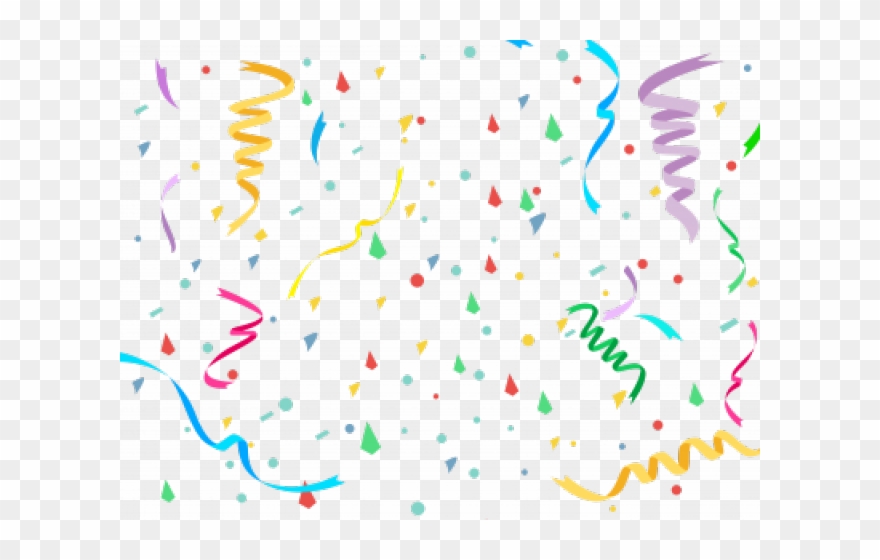 Confetti Clipart Single - Confetti Transparent Birthday Png